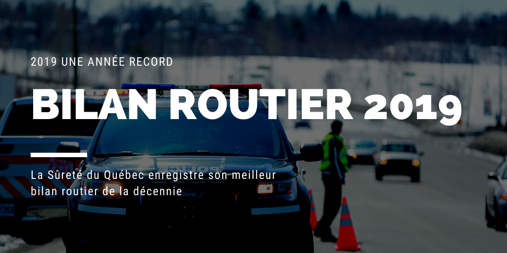 Bilan Routier De La Surete Du Quebec 19